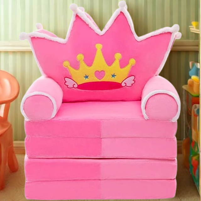 Foldable kids sofa chair