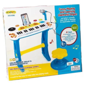 Funny Playing and learning electronic organs